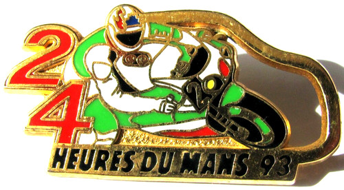 Pin heures mans 93 - pin's,