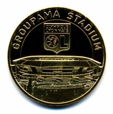 69 DECINES-CHARPIEU Groupama Stadium, Olympique Lyonnais, 2022, Monnaie de Paris