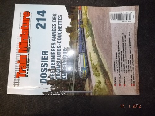 Train miniature 214 24 - t.0,