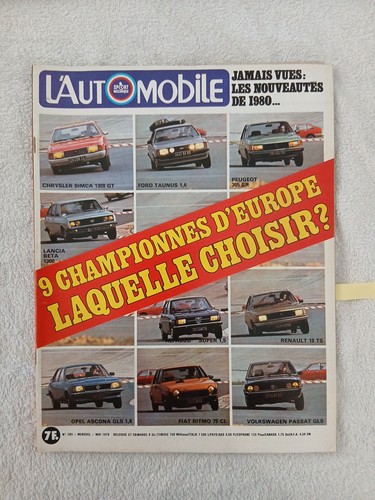 Automobile 395 05 1979 - l'automobile, 05/1979