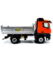 Huina Orange Kabolite 4X4 Benne Mercedes Benz Arocs 1:14 + Son Lumière