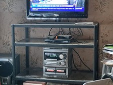 table tv avec deux niveaux de