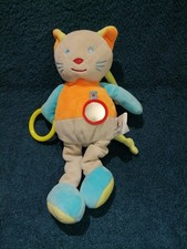 doudou peluche chat éveil
