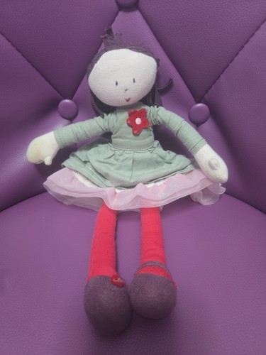 Peluche doudou poupée fille - peluche,