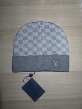 Bonnet  LV Hiver Homme Gris Clair - LV Beanie Winter Men Grey