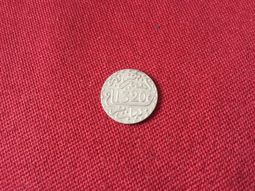 Maroc pièce dirham argent - pièce,