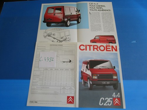 4382 citroen c25 - c.4382, :