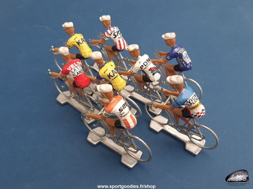 Lot cyclistes miniatures - de,