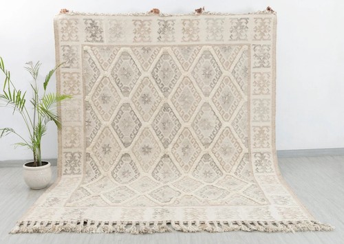 Tapis laine ivoire - en,