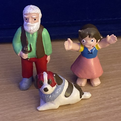 Rare lot figurines pvc heidi - pvc,