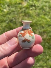 Satsuma vase miniature XIX EME