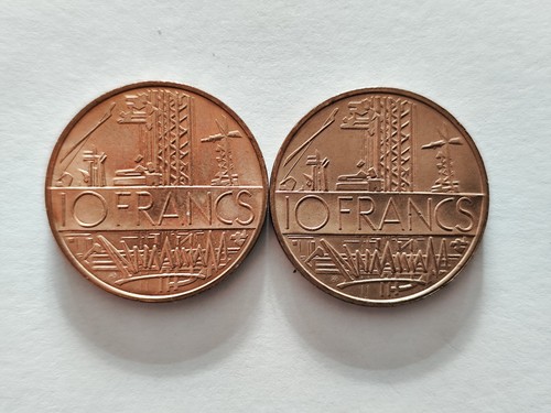 Lot pieces francs 1979 - pieces,