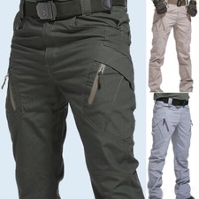 ❀Pantalon De Travail Tactique Imperméable Pour Hommes Pantalon Cargo Combat /