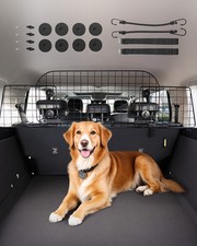 VEVOR Barrière de Voiture pour Chien Grille Pare-chien Animaux 96,8-168,5 cm