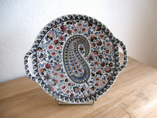 PLAT A ANSES FAIENCE GIEN