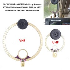 2 PCS Donut VHF UHF FM Mini