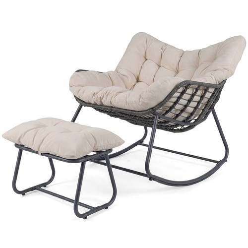 Fauteuil avec repose pieds - fauteuil, repose-pieds