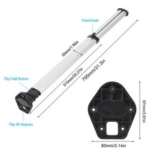 Pieds De Table Pliables Pour Camping-car Pied De Table En Alliage 'aluminium