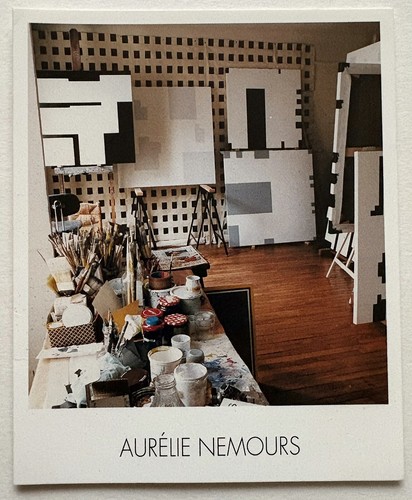 Aurelie nemours carton d - nemours,