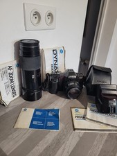 Minolta Dynax 8000i 35mm Film SLR + Lenses 35-70 & 75-300 + Flash 3200i – Tested