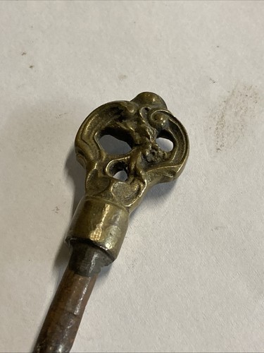 Clé art deco fleur lys - art, de