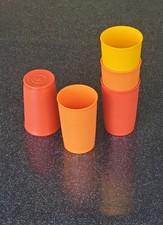 Verre Goblet Tupperware Vintage Orange 
