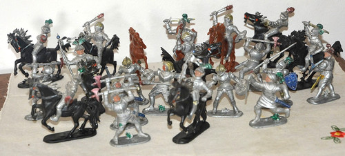 Lot soldats chevaliers - lot, de