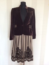 Rene Derhy Silk, Viscose Brown