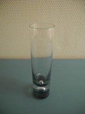 ancien vase rouleau bulle air soliflore vintage verre soufflé Tapio Wirkkala 60s