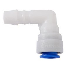 Raccord de tuyau bleu 10 mm