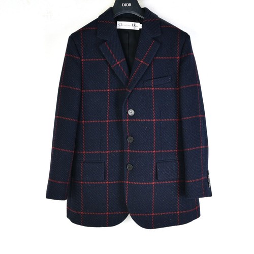 Dior checked virgin - checked, wool