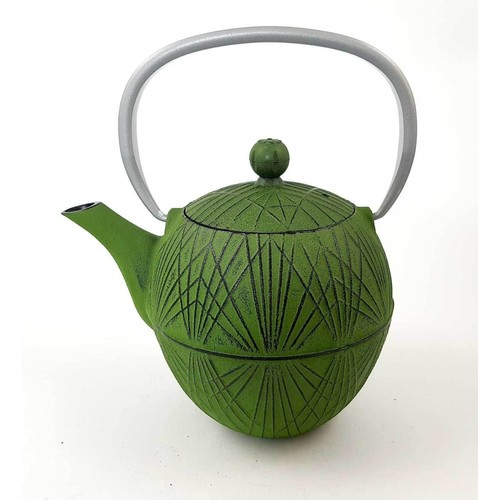 Théière fonte verte - théière,