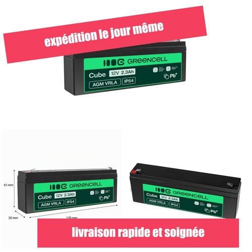 Batterie agm vrla 12v - agm,