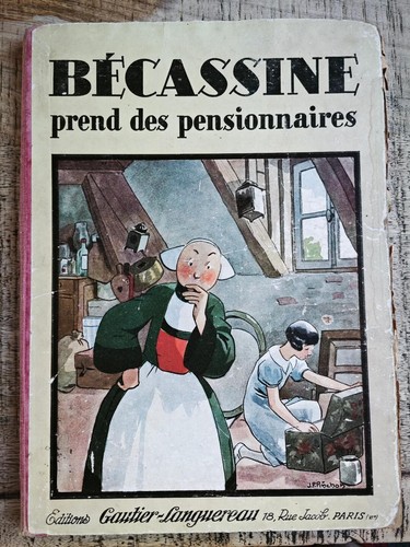 Bande dessinée bécassine - dessinée, "
