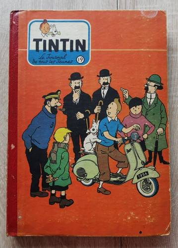 Journal tintin album reliure - tintin, **album/reliure