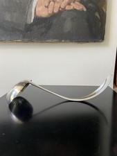 Louche en argent avec blason