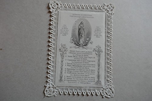 Canivet ancien image pieuse - canivet,