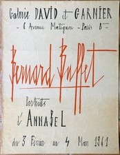 Bernard BUFFET - "Portraits