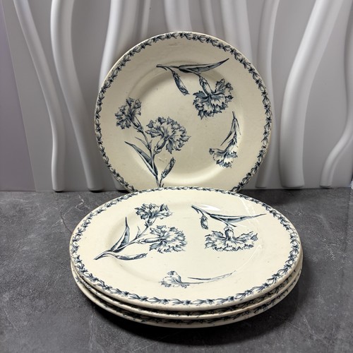 Assiettes plates décor - 4,