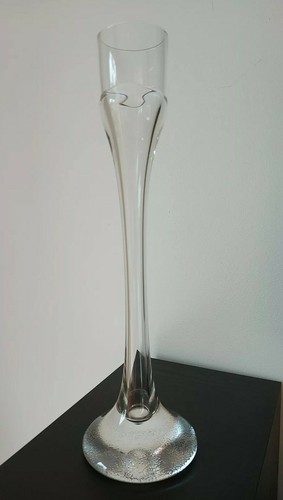 Soliflore cristal signé - en,