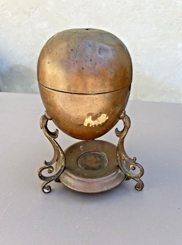 Ancien oeufrier cuivre - oeufrier,