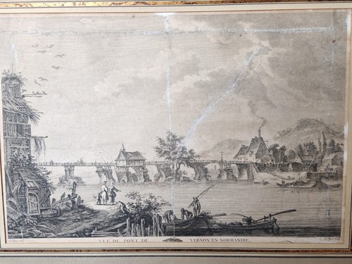 Gravure ancienne vue - –,