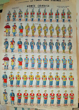 uniforme planche image épinal