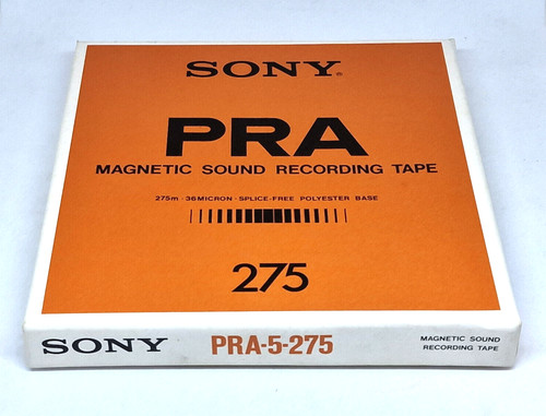 Sony pra 275 reel audio - pra,