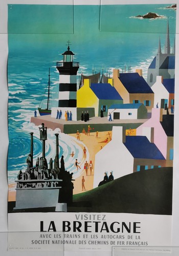 Affiche originale lithographie - affiche,