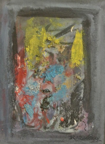 Huile papier tableau - s/papier,