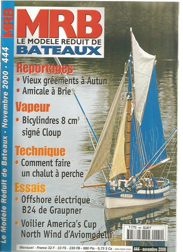 Modele reduit bateau 444 - modele, de