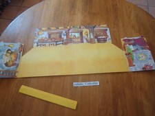 Décor Carton Astérix Série Figurine Atlas Plastoy INTERIEUR MAISON GAULOISE