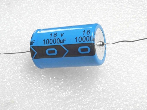 Condensateur chimique axial - chimique,