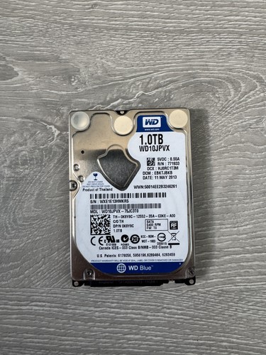 Blue 1to sata wd10jpvx - 2.5",